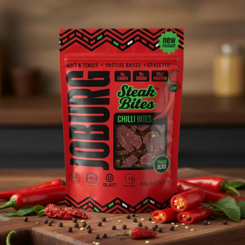 JoBurg Chilli Bites Steak Slices South African Traditional Biltong 2oz (56.7g) - Image 3