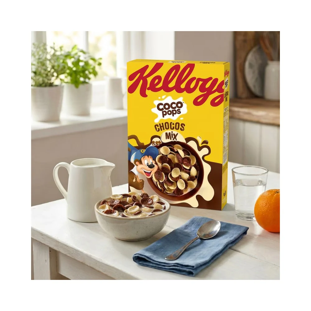 Kellogg’s Coco Pops 430g Chocos Mix Chocolate Breakfast Cereal - Image 3