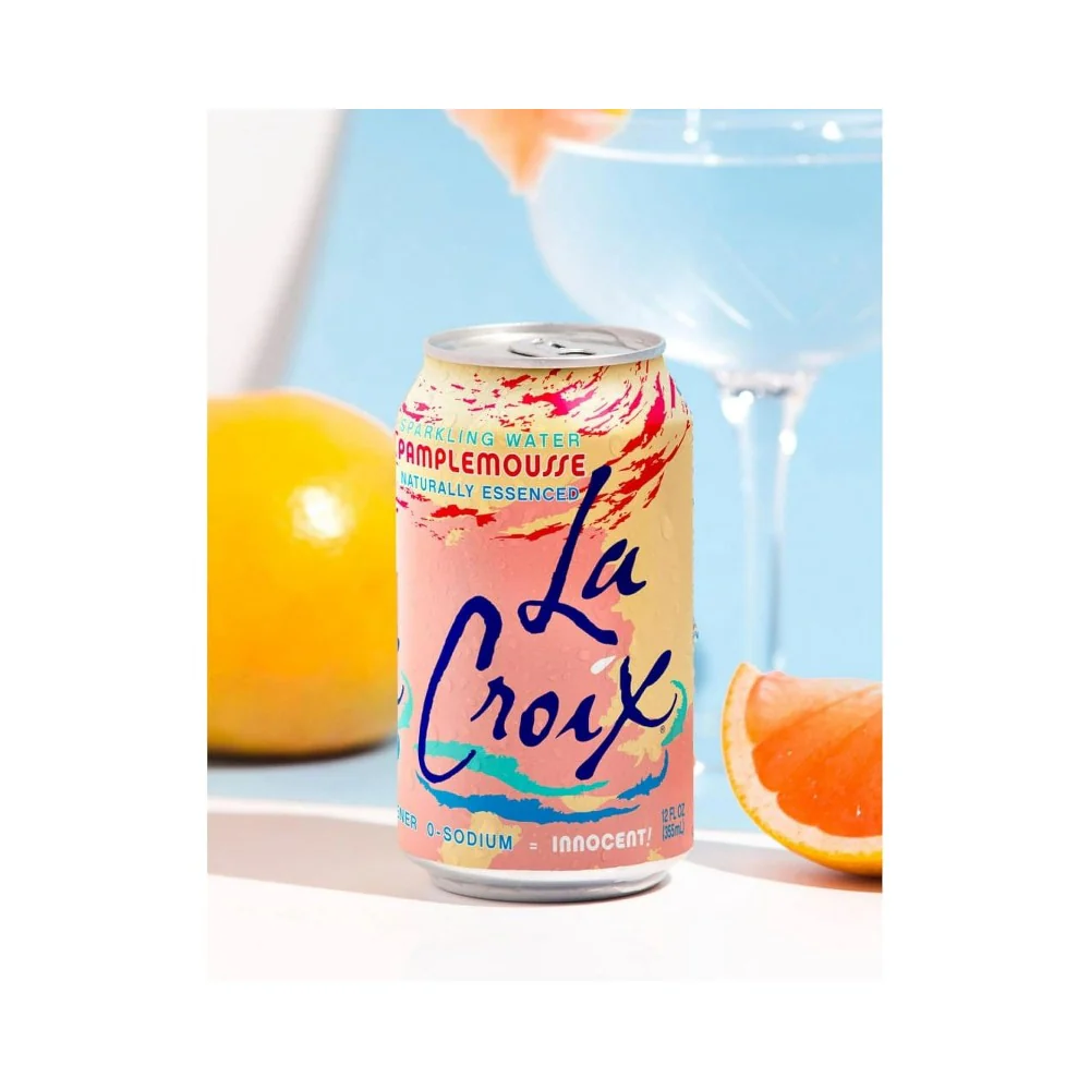 La Croix Sparkling Water Pamplemousse 355ml - Image 2