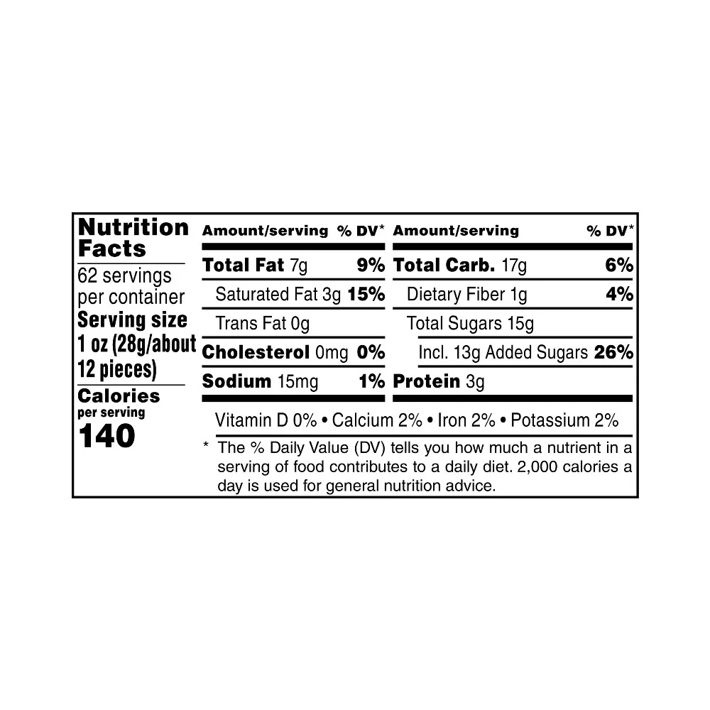 M&M's Peanut Milk Chocolate Candy Bulk Jar (62 Ounce) 1757.7g - Image 3