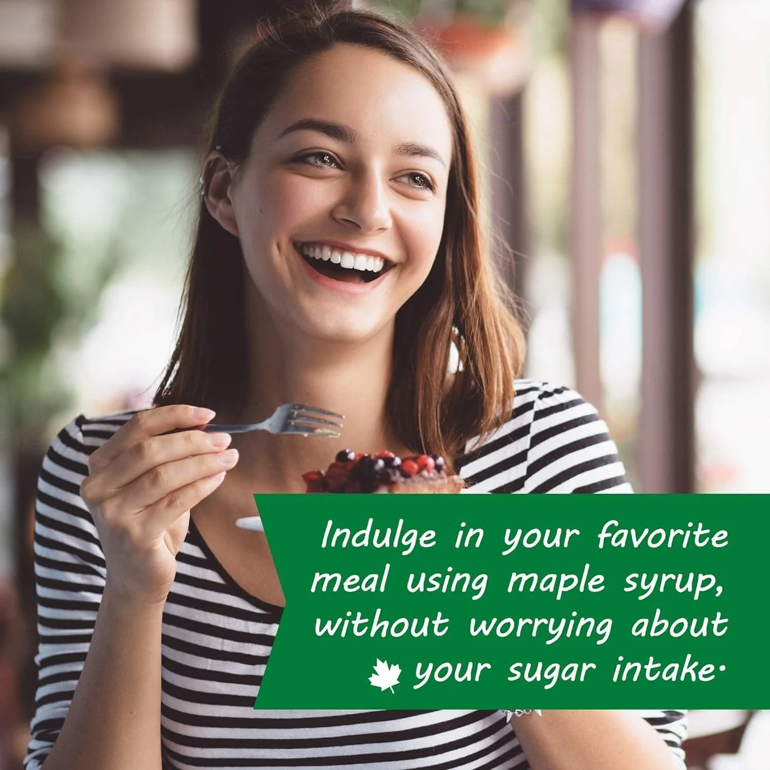 Maple Grove Farms Vermont Sugar Free Maple flavoured Syrup 12oz (355ml) - Image 4