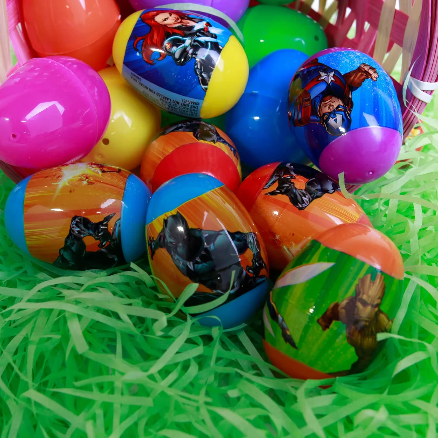 Marvel Assorted Egg Hunt with Candy 14ct 2.47oz (70g) - Image 5
