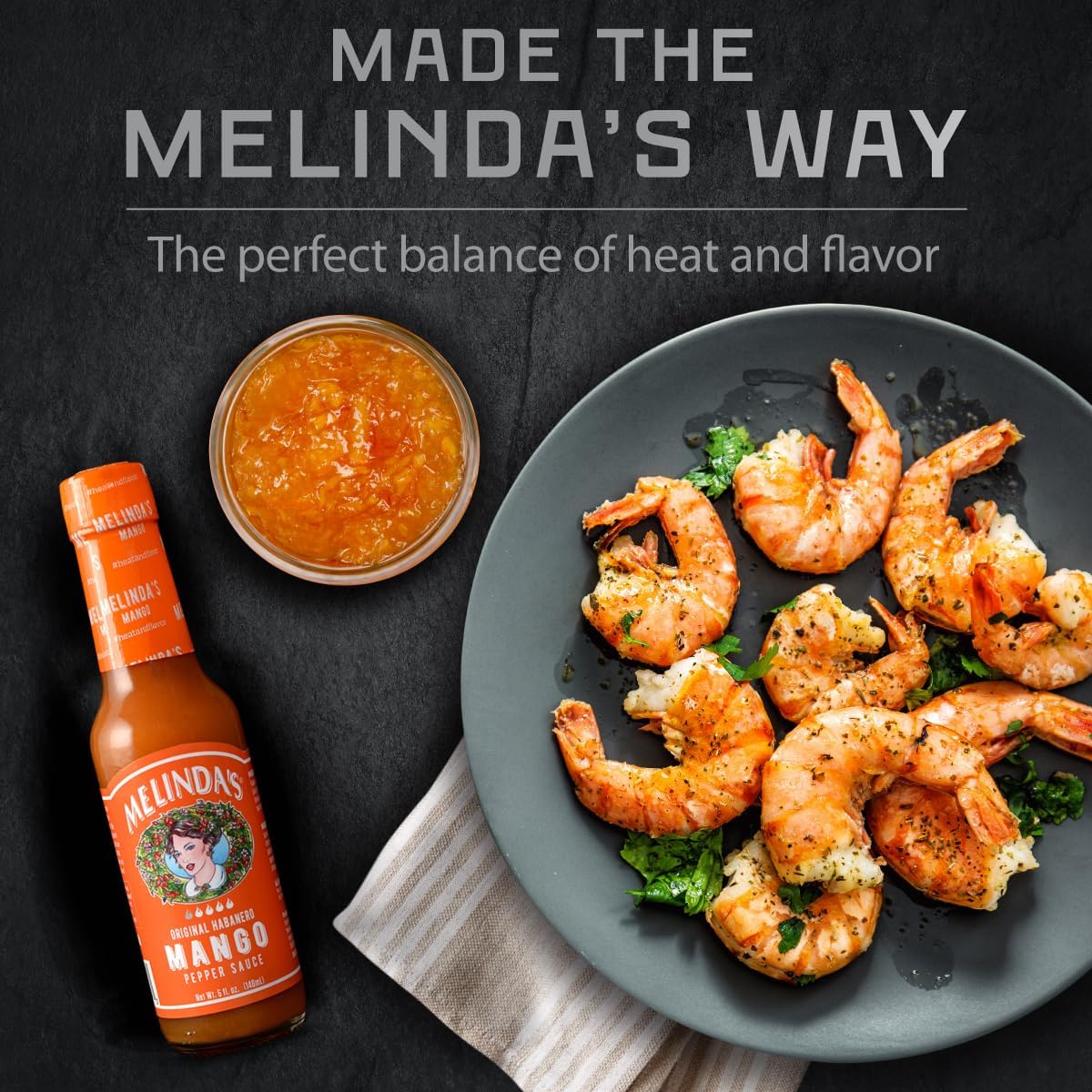 Melinda's Mango and Habanero Pepper Sauce 5oz (148ml) - Image 2