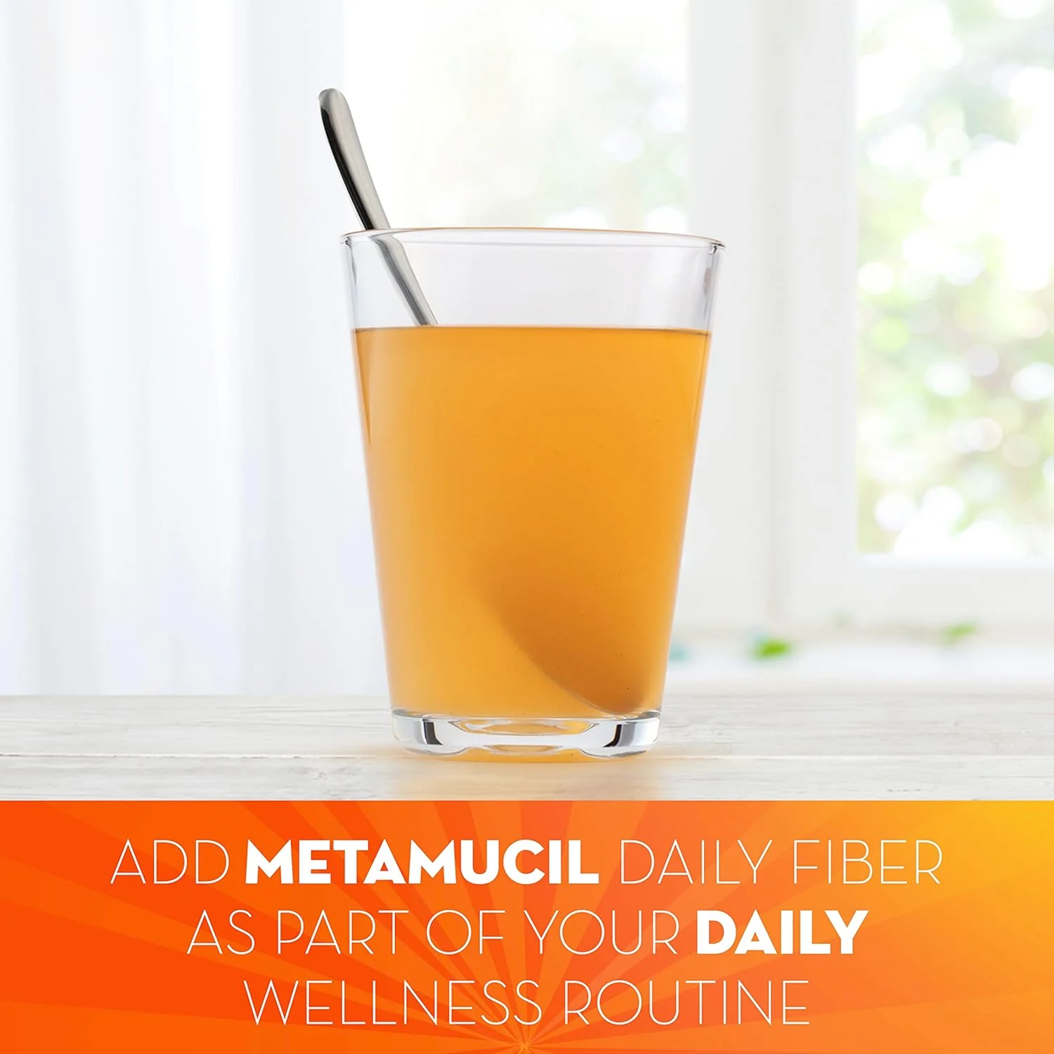 Metamucil Fibre Supplement Orange Flavour 30.4oz (861g) - Image 3