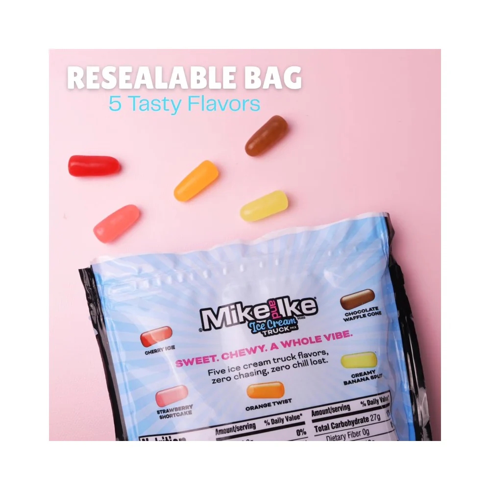Mike & Ike Stand Up Bag Ice Cream Truck 10oz (283g) - Image 3