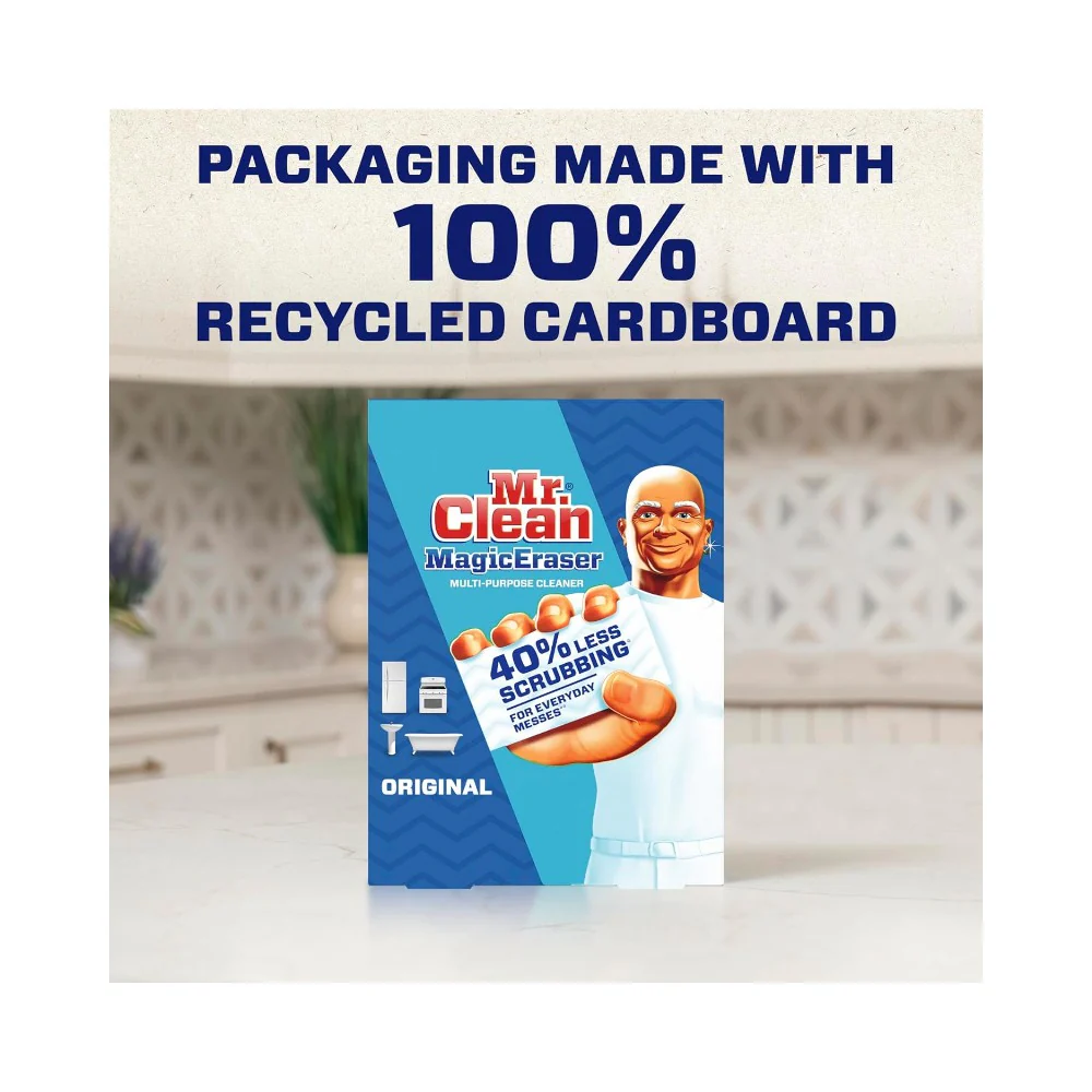 Mr. Clean Magic Eraser Original Cleaning Pads with Durafoam - 6 Pads - Image 3