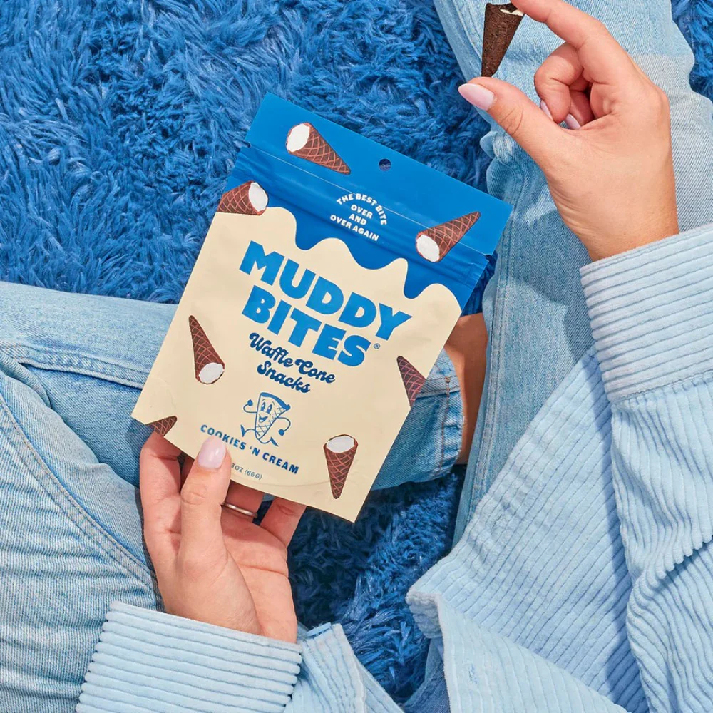 Muddy Bites Cookies n Cream 2.33oz (66g) - Image 3