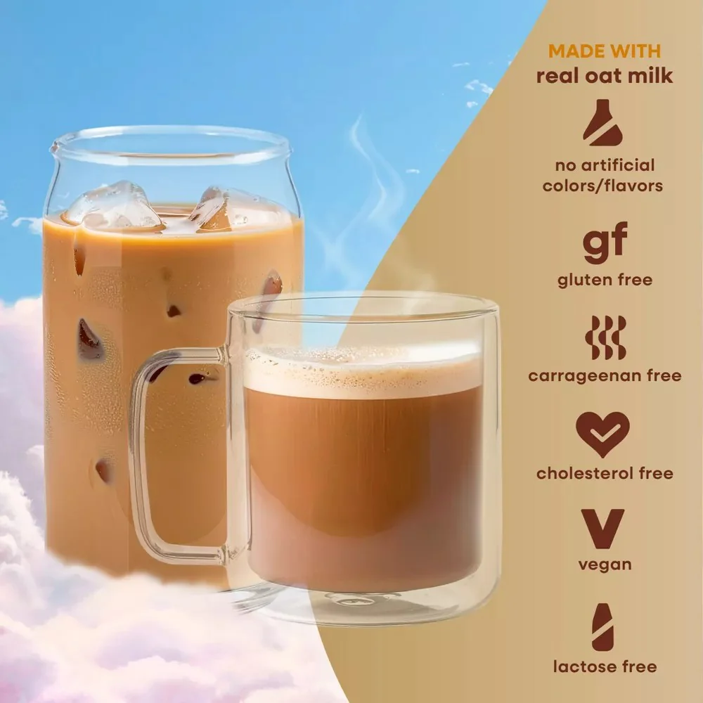 Natural Bliss Brown Sugar Non Dairy Oat Milk Coffee Creamer 32oz (946ml) - Image 4