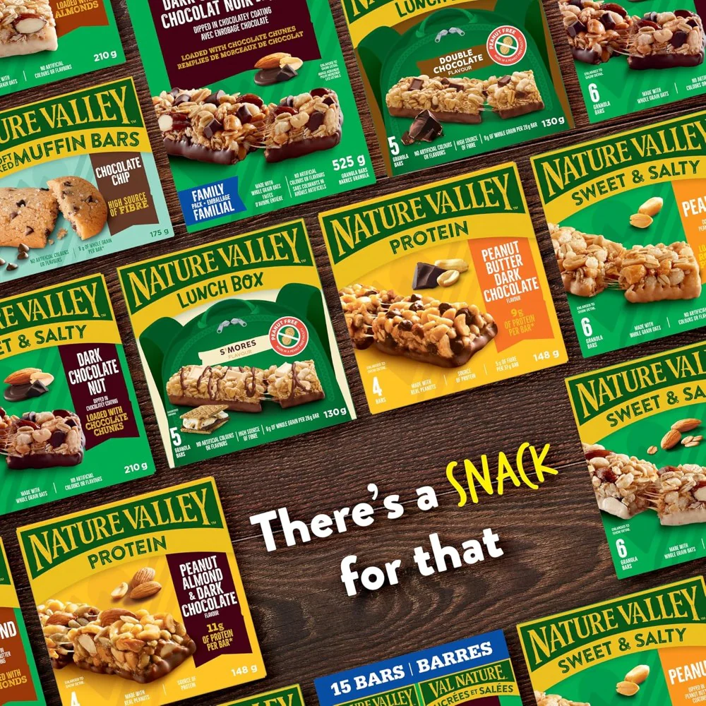 NATURE VALLEY Roasted Almond Crunchy Granola Bars 230g - Image 3
