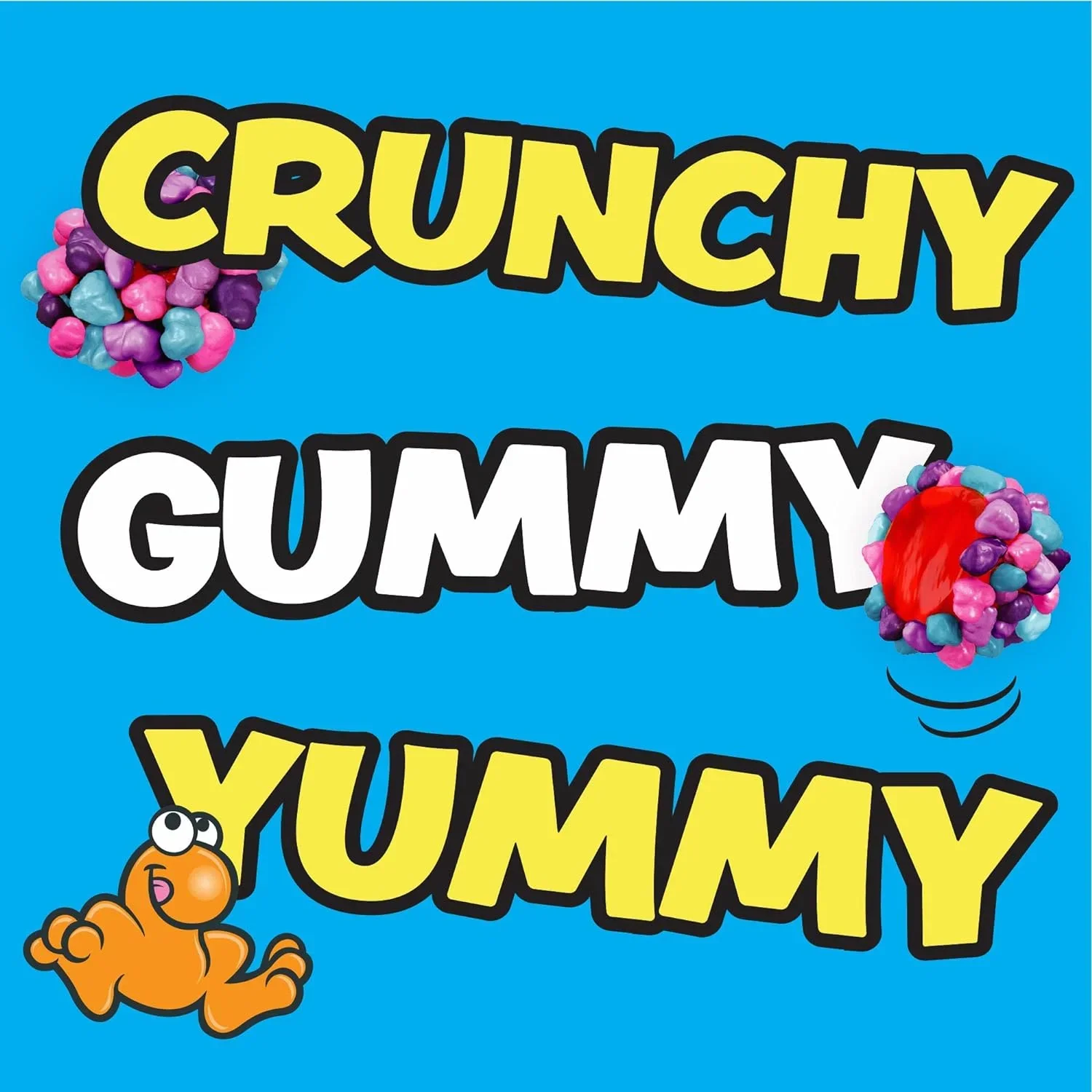 Nerds Verry Berry Gummy Clusters Peg Bag 3oz (85g) - Image 3
