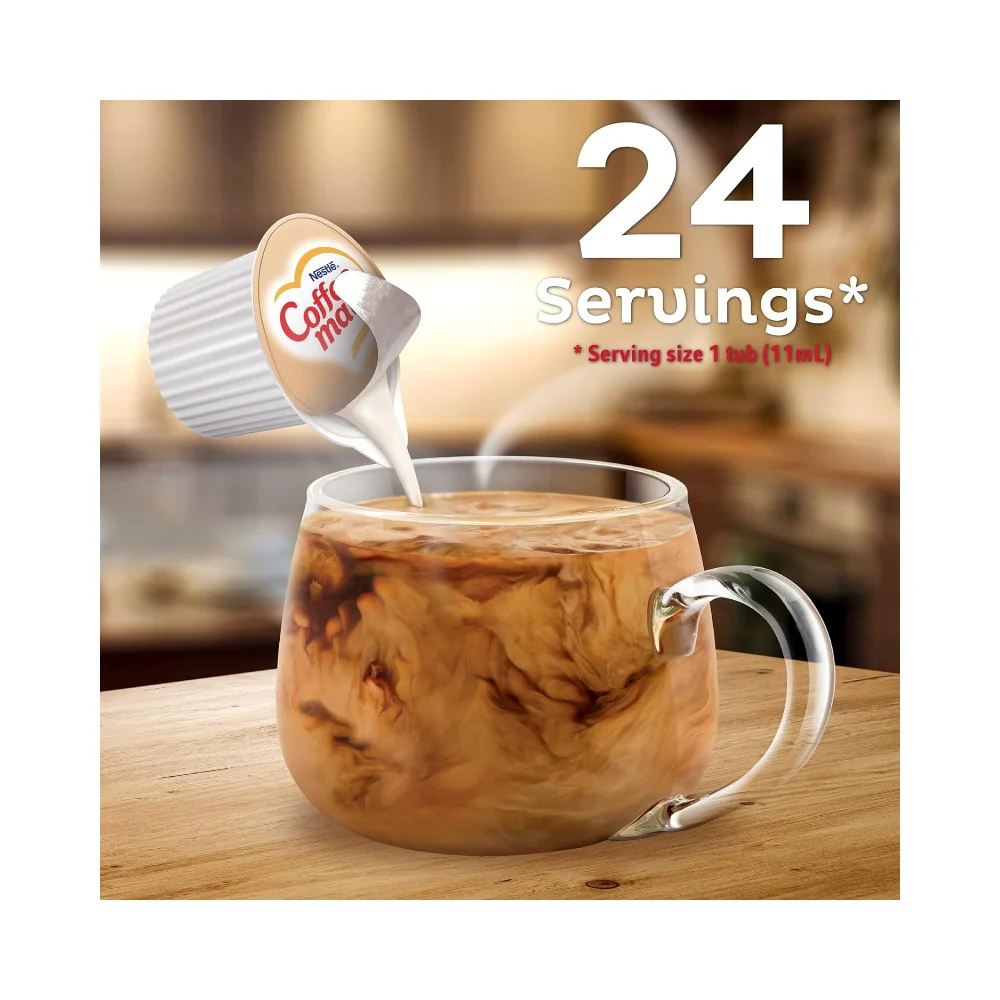 Nestle Coffee Mate Original Creamer 0.375oz (11ml)x 24 Pods - Image 6