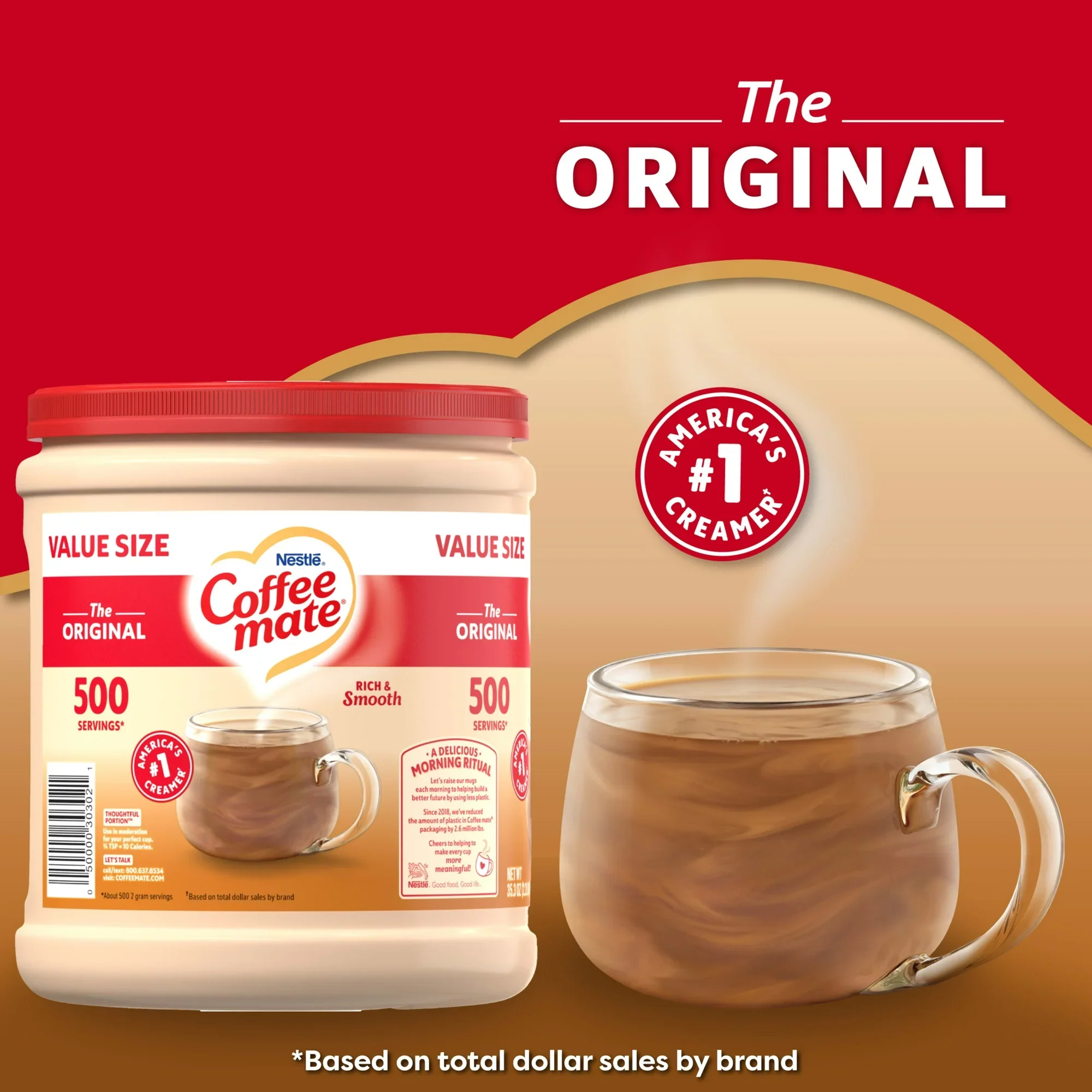 Nestle Coffee Mate The Original Powder Creamer 35.3oz (1kg) - Image 3