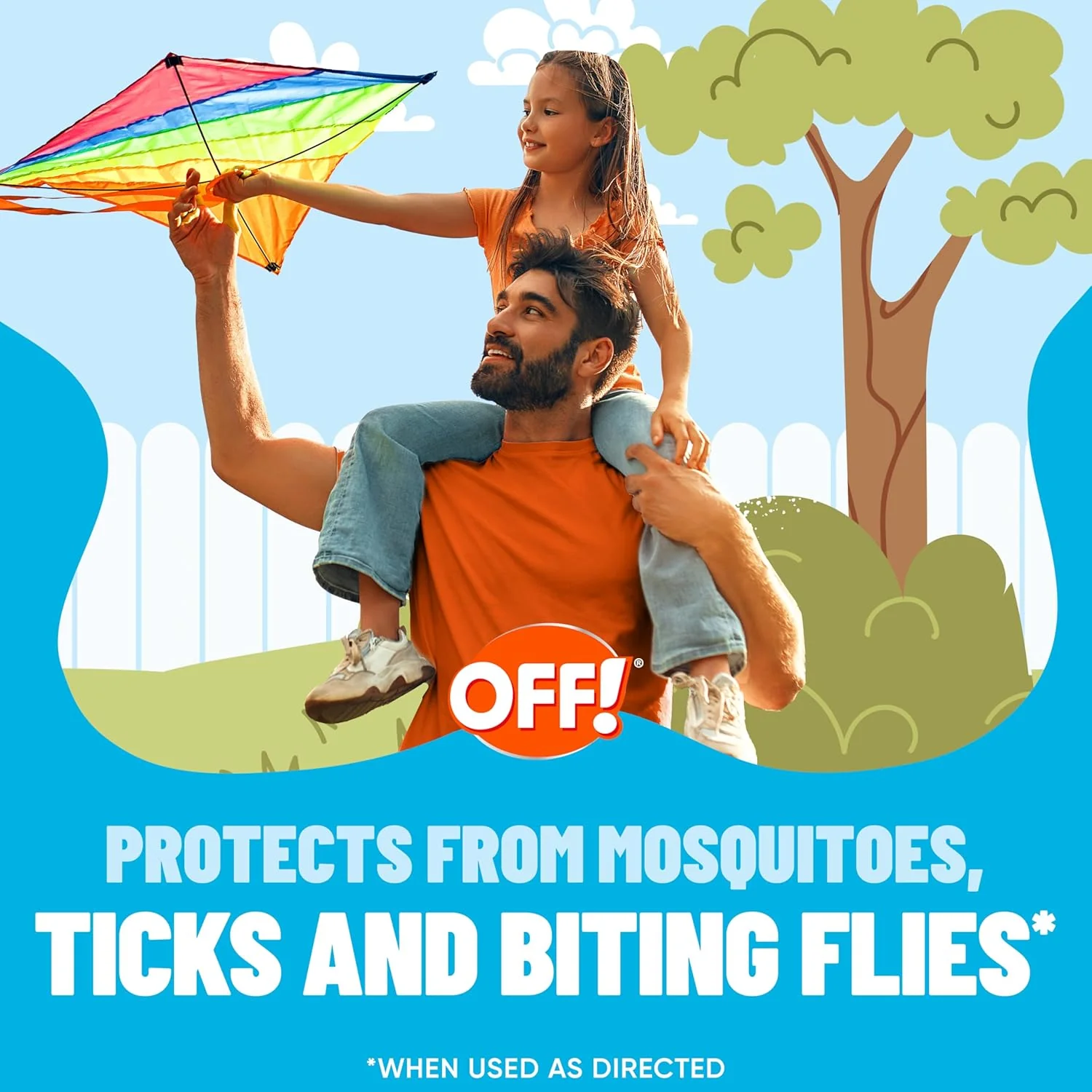 OFF! Adults & Kids Non Greasy Insect Repellent 4oz (113ml) - Image 3