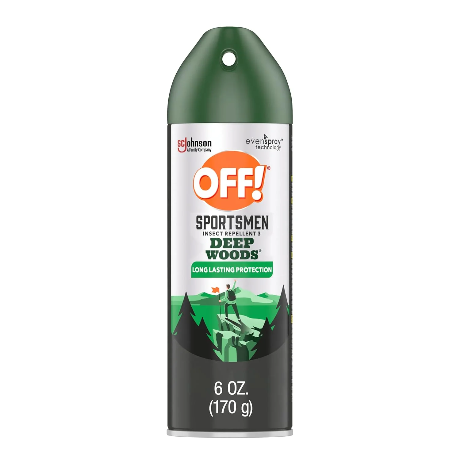Off! Deep Woods Sportsman Insect Repellent Mosquito Spray 6oz (170g)