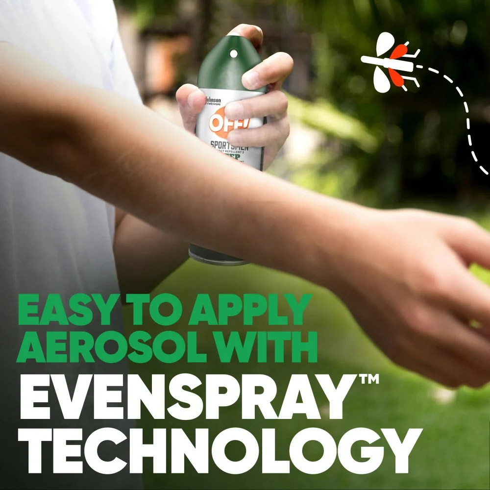 Off! Deep Woods Sportsman Insect Repellent Mosquito Spray 6oz (170g) - Image 2
