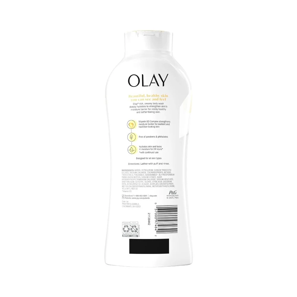 Olay Ultra Moisture Shea Butter Body Wash 22oz (650ml) - Image 2