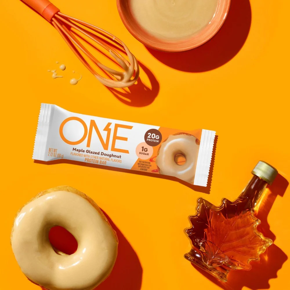 ONE Maple Glazed Doughnut Protein Bar 2.12oz (60g) - Image 2
