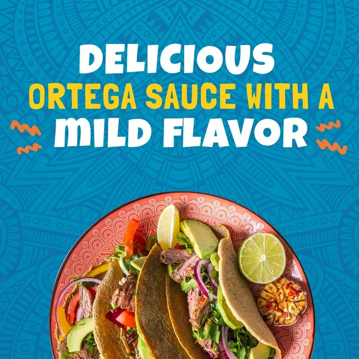 Ortega Taco Sauce Original Mild 8oz (226g) - Image 5