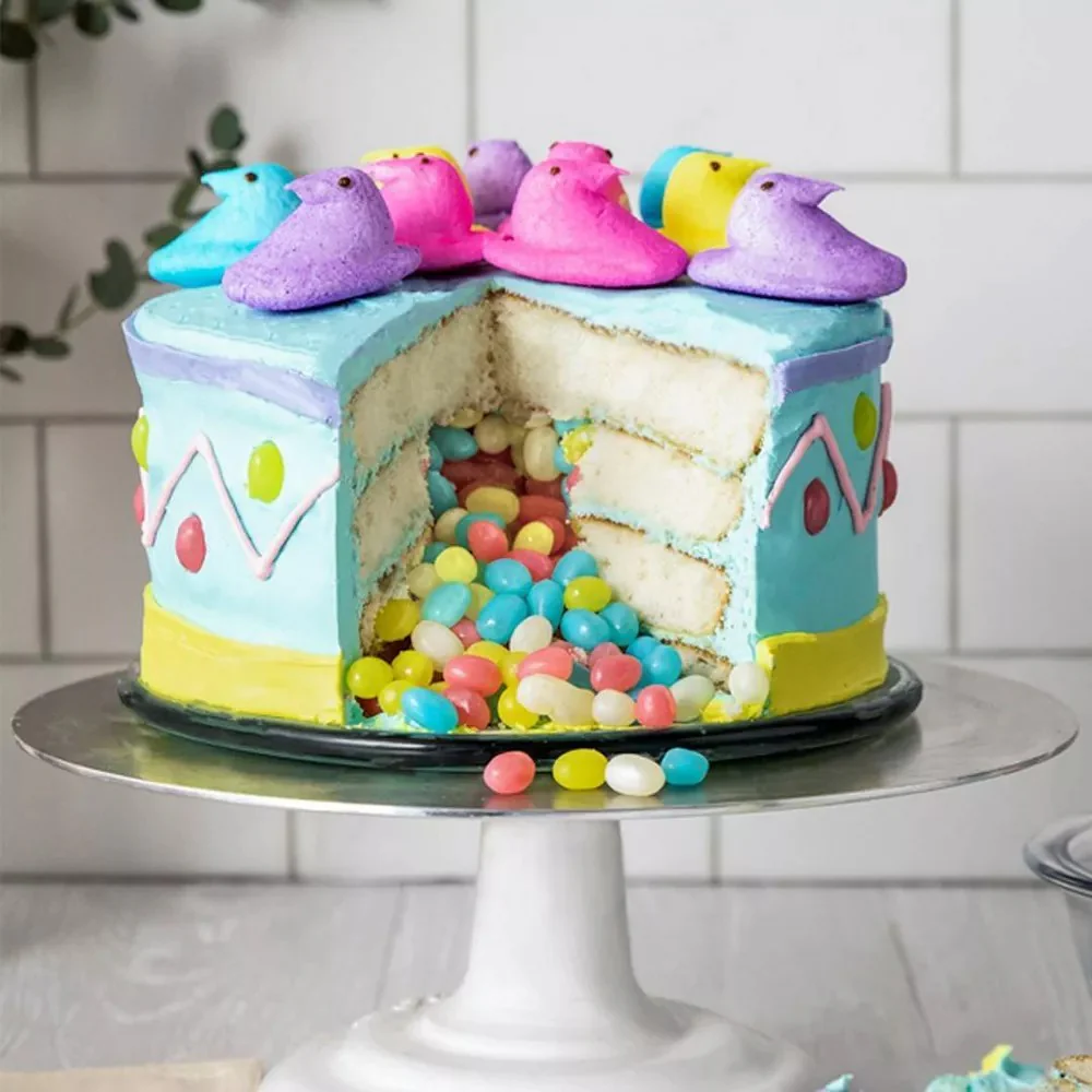Peeps Easter Blue Chicks Marshmallow 5 Count 1.5oz (43g) - Image 4