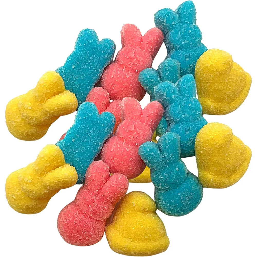 Peeps Easter Gummies Chicks Marshmallow Peg Bag 3.75oz (106g) - Image 4