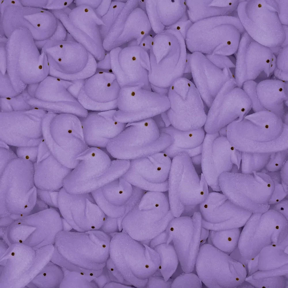 Peeps Easter Lavender Chicks Marshmallow 1.5oz (43g) 5ct - Image 4