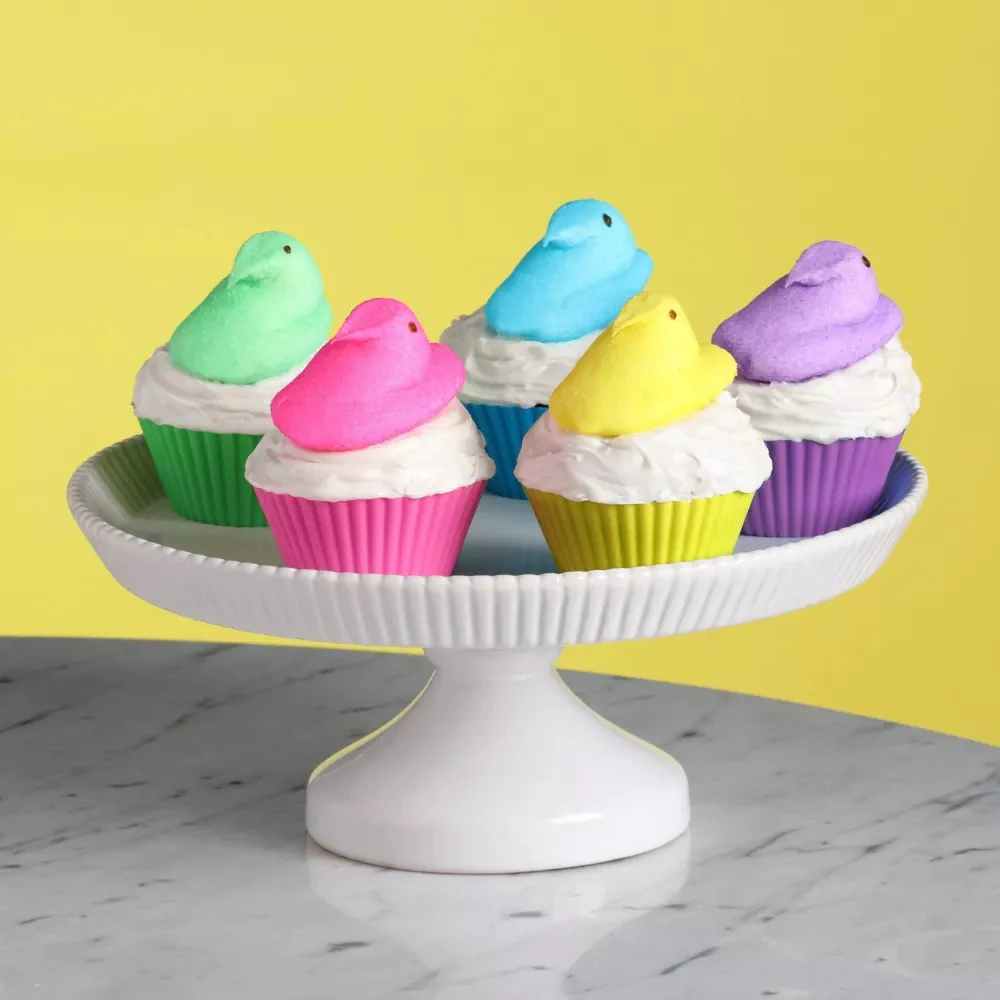 Peeps Easter Lavender Chicks Marshmallow 1.5oz (43g) 5ct - Image 5