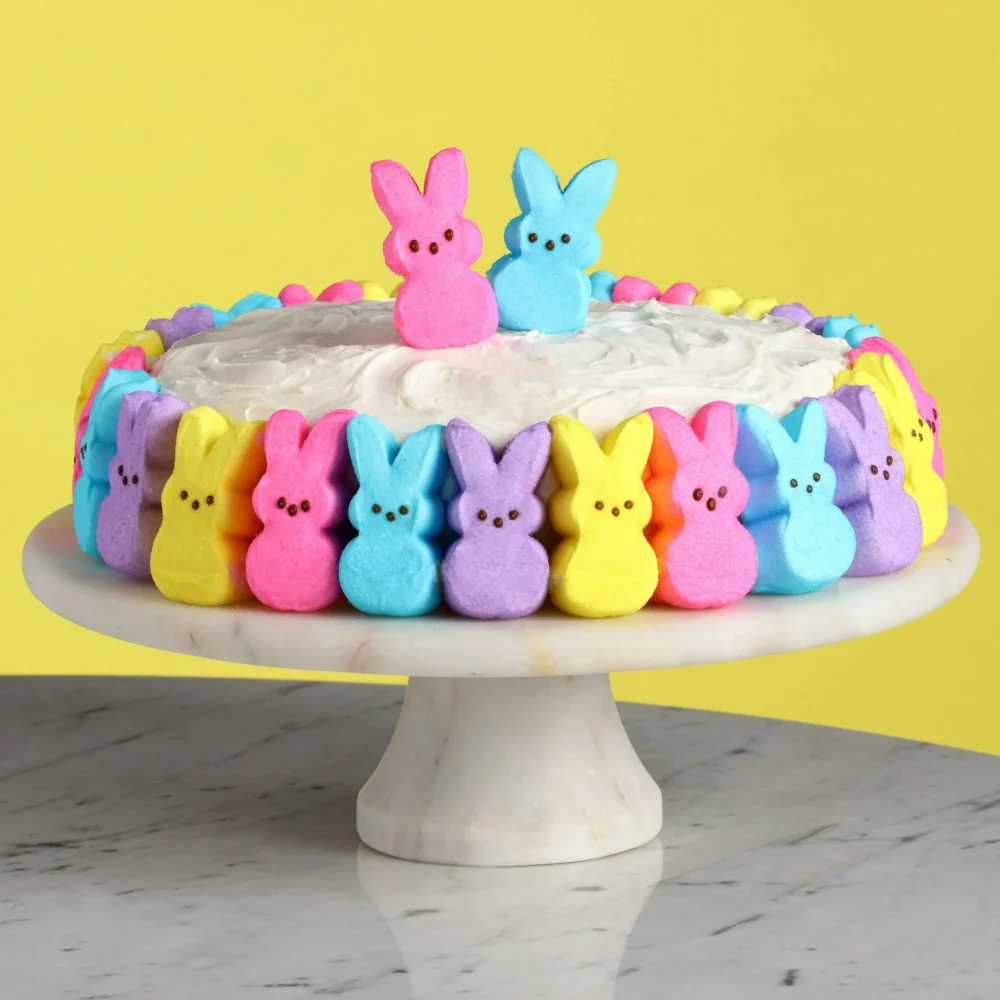 Peeps Easter Yellow Bunnies Marshmallow 8 Count 3oz (85g) - Image 3