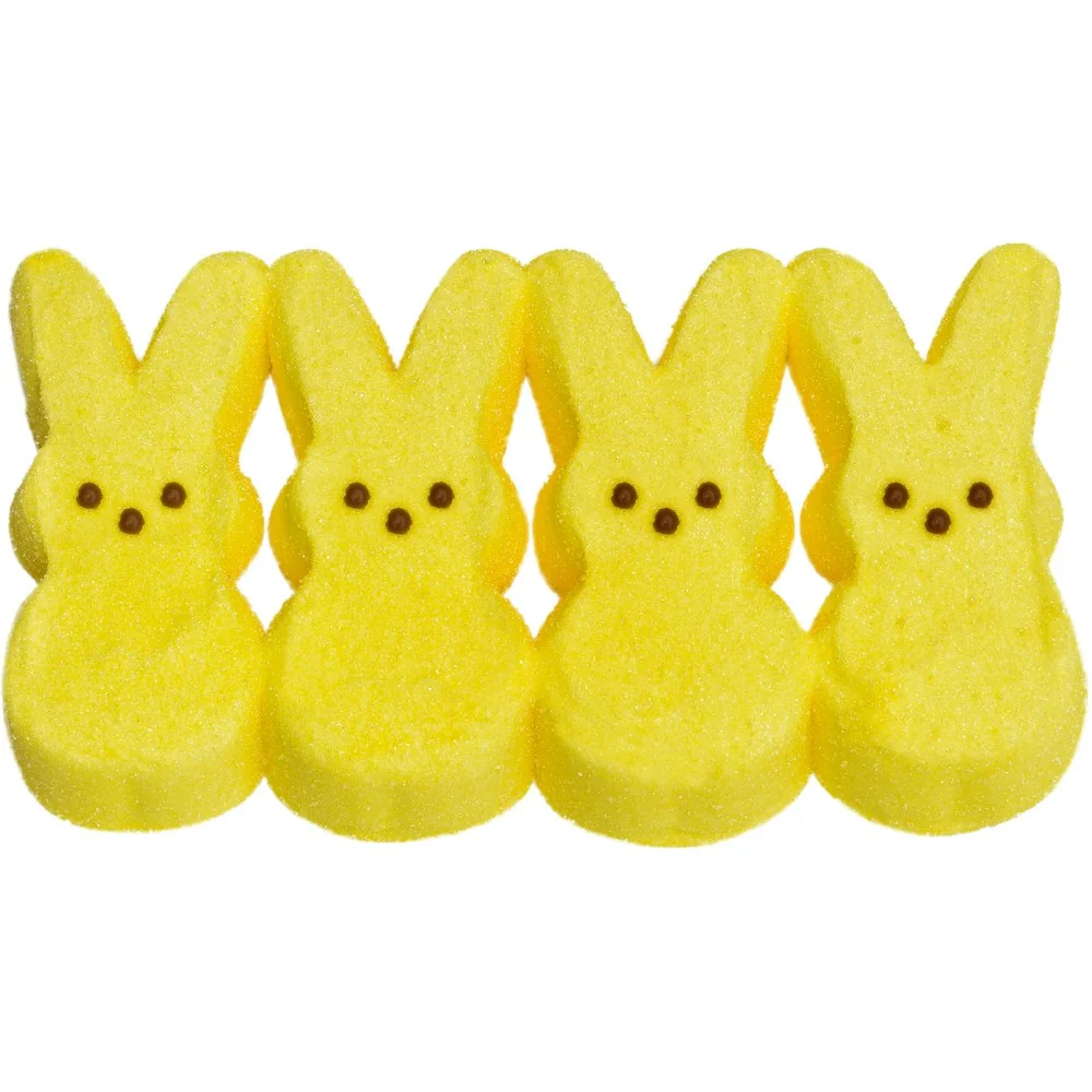 Peeps Easter Yellow Bunnies Marshmallow 8 Count 3oz (85g) - Image 4