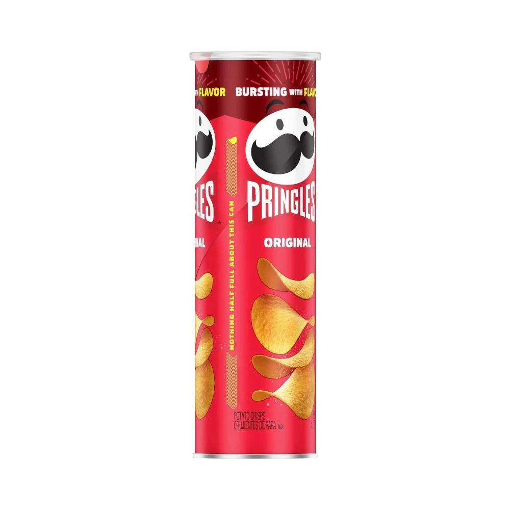 Pringles Original Potato Crisps 5.2oz (149g) - Image 2