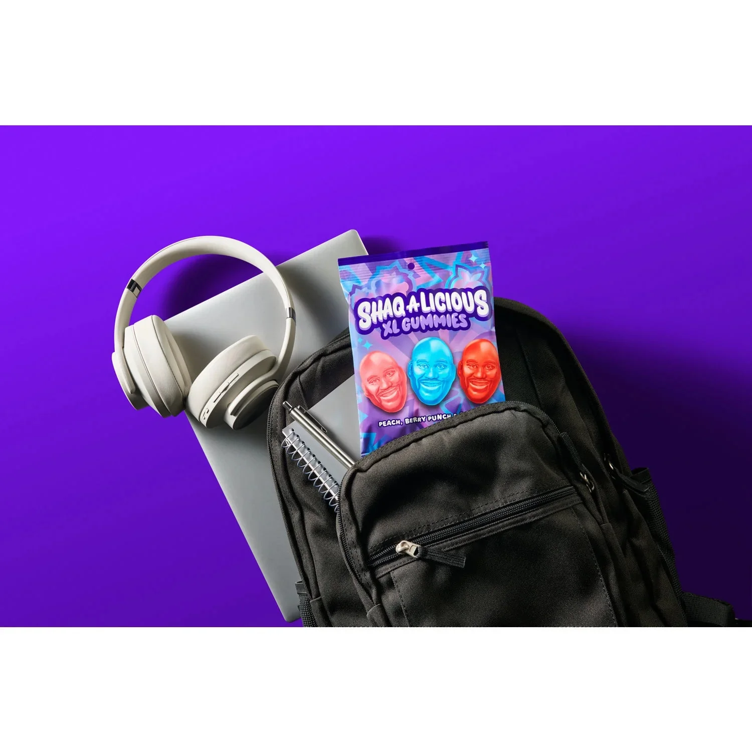 Shaq-a-licious Original Gummies Peg Bag 6.2oz (176g) - Image 5