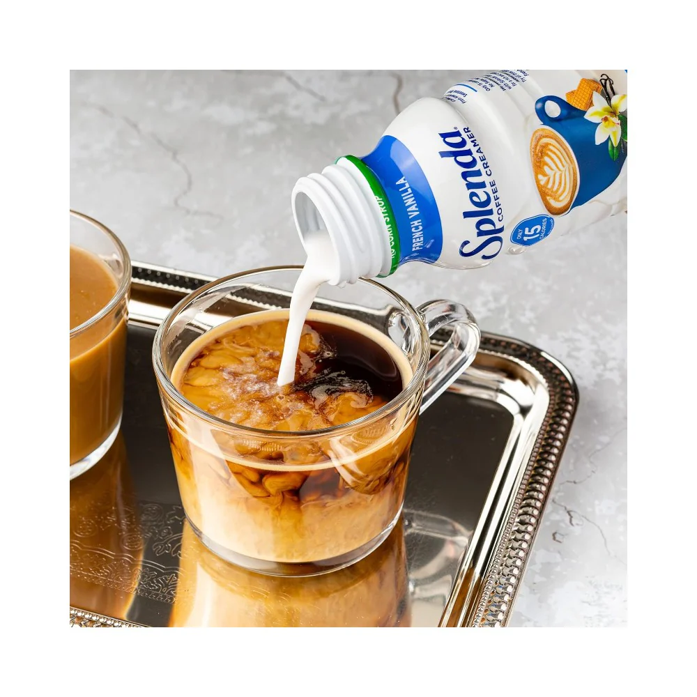 Splenda Coffee Creamer French Vanilla No Sugar 8oz (237ml) - Image 3