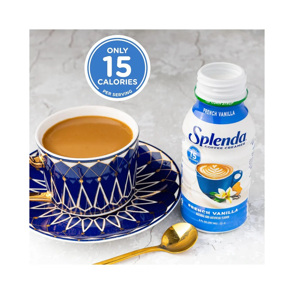Splenda Coffee Creamer French Vanilla No Sugar 8oz (237ml) - Image 6