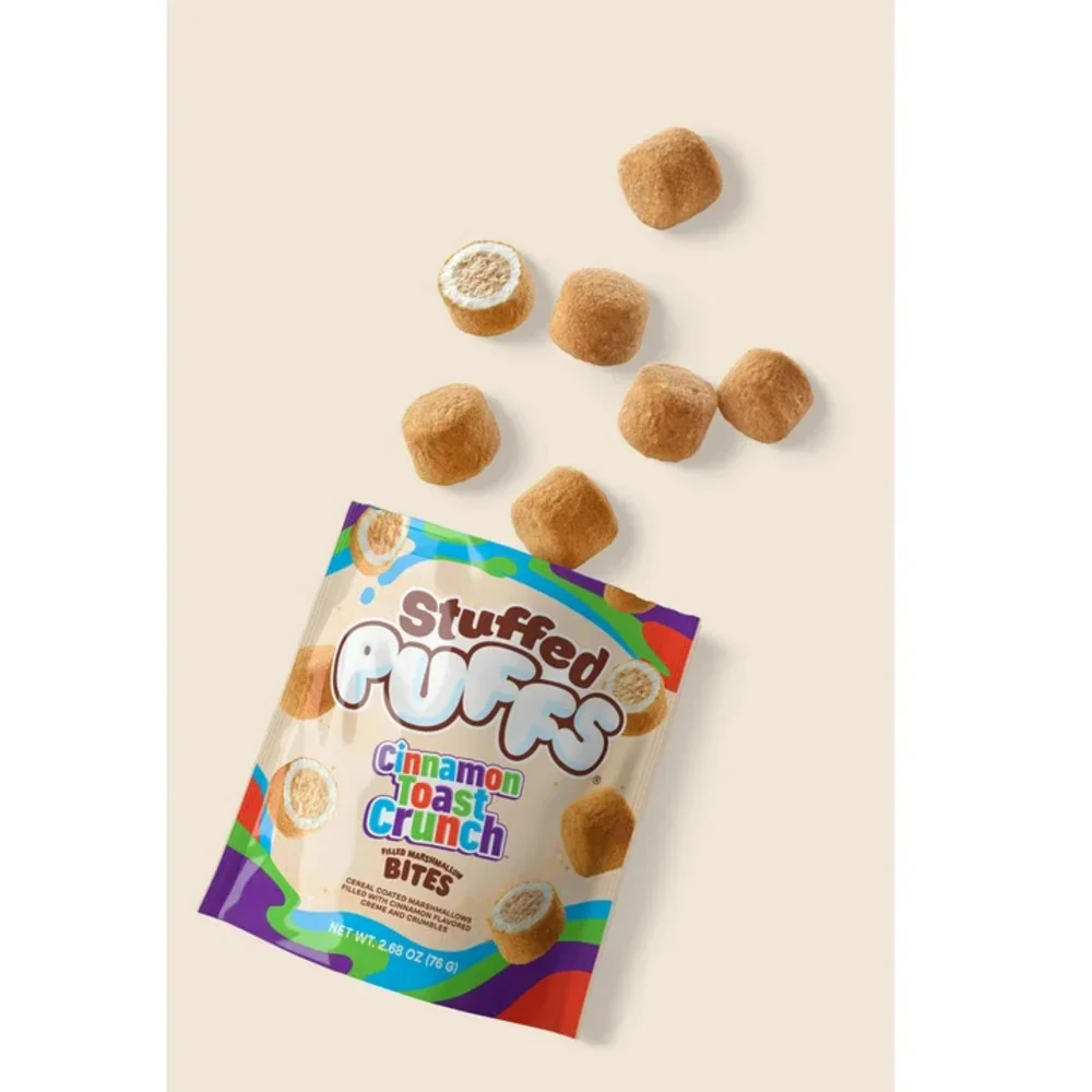 Stuffed Puffs Cinnamon Toast Crunch Bites Peg Bag 2.68oz (76g) - Image 4