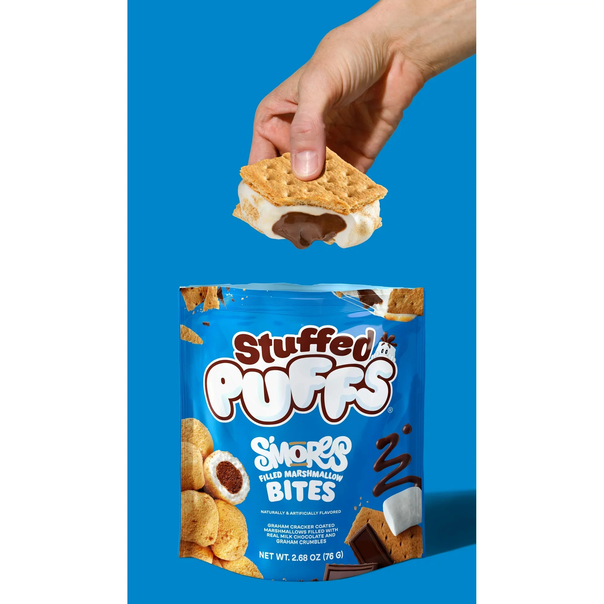 Stuffed Puffs Smores Bites Peg Bag 2.68oz (76g) - Image 4