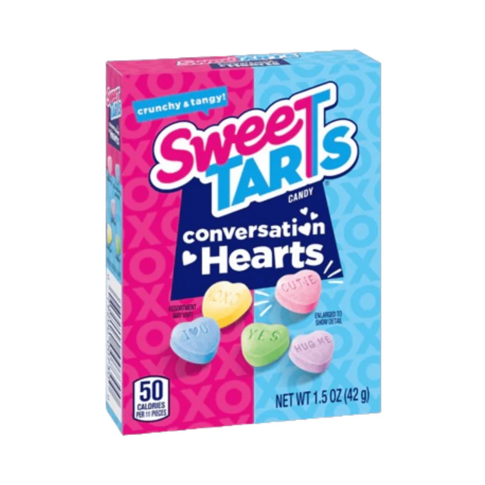 SweeTARTS Valentine's Day Conversation Hearts Candy 1.5oz (42.5g)