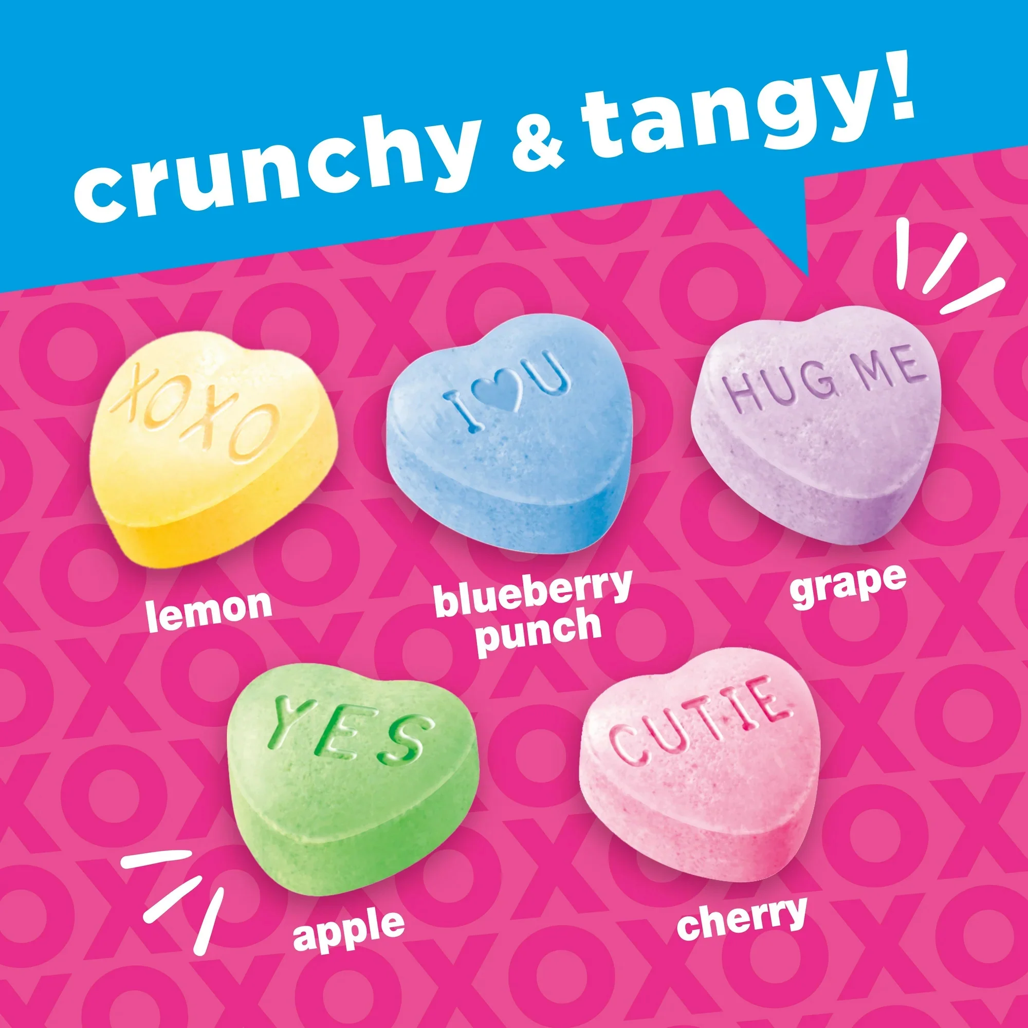 SweeTARTS Valentine's Day Conversation Hearts Candy 1.5oz (42.5g) - Image 2