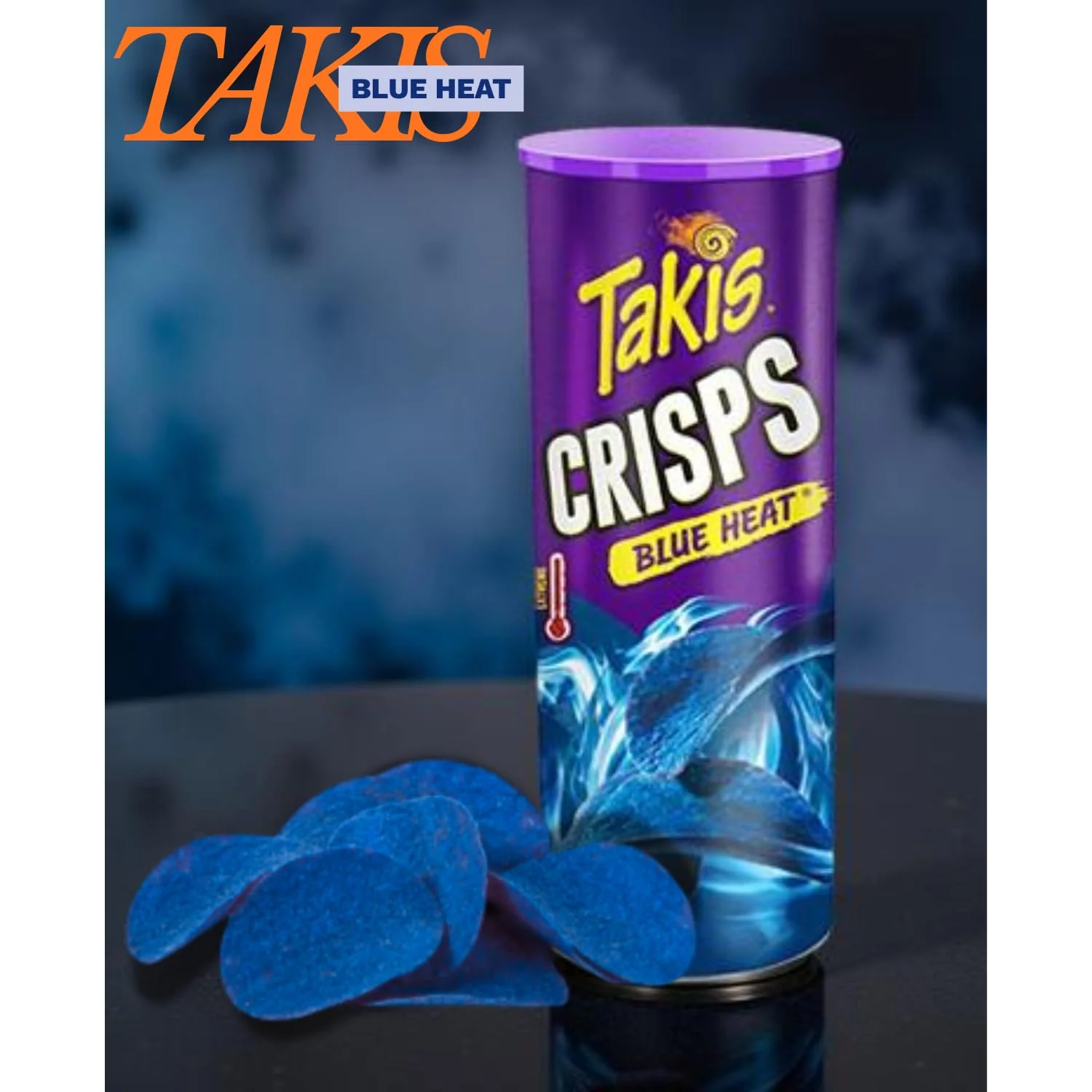 Takis Crisps Blue Heat Canister 5.5oz (156g) - Image 4