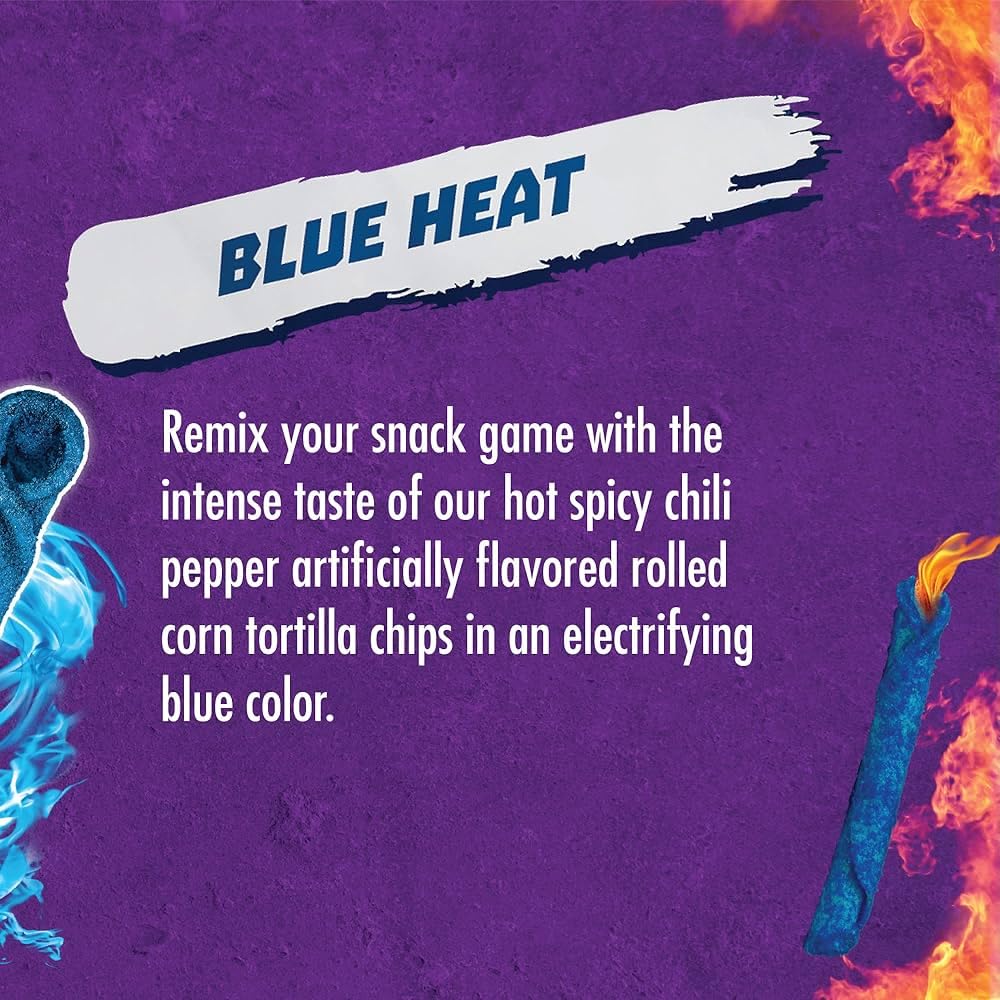 Takis Crisps Blue Heat Canister 5.5oz (156g) - Image 5