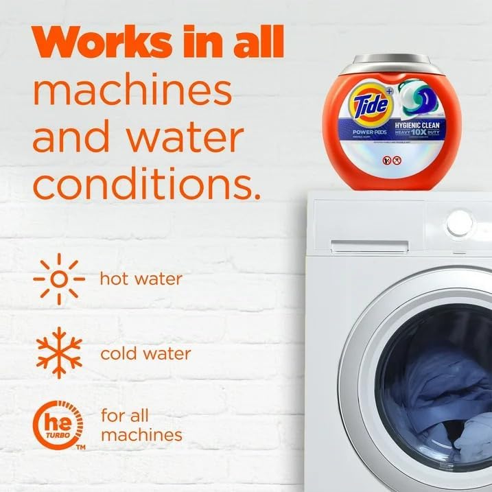 Tide Hygienic Clean Power Laundry Pods HE I 79's 8lb (3.64kg) - Image 6