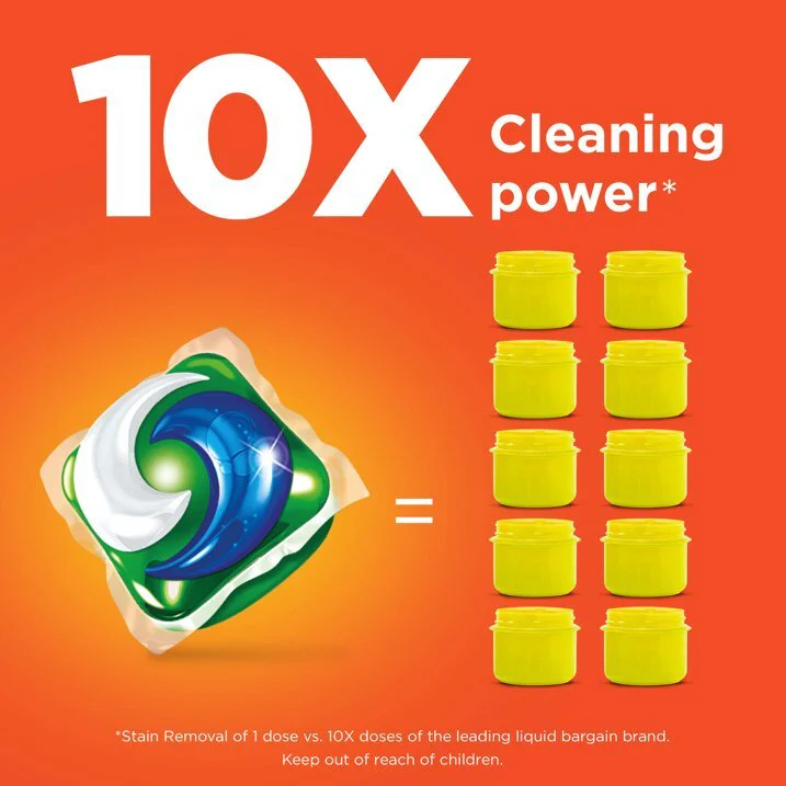 Tide Liquid Pods Original 3in1 I 81 Pods (65oz) - Image 2
