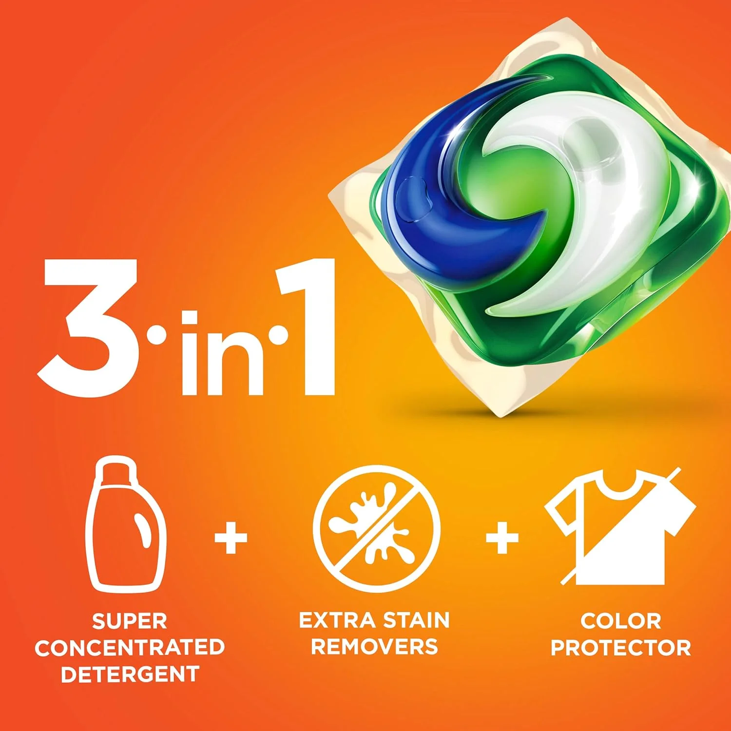 Tide PODS Original Scent HE Turbo Liquid Detergent Pacs, 16 count - Image 5