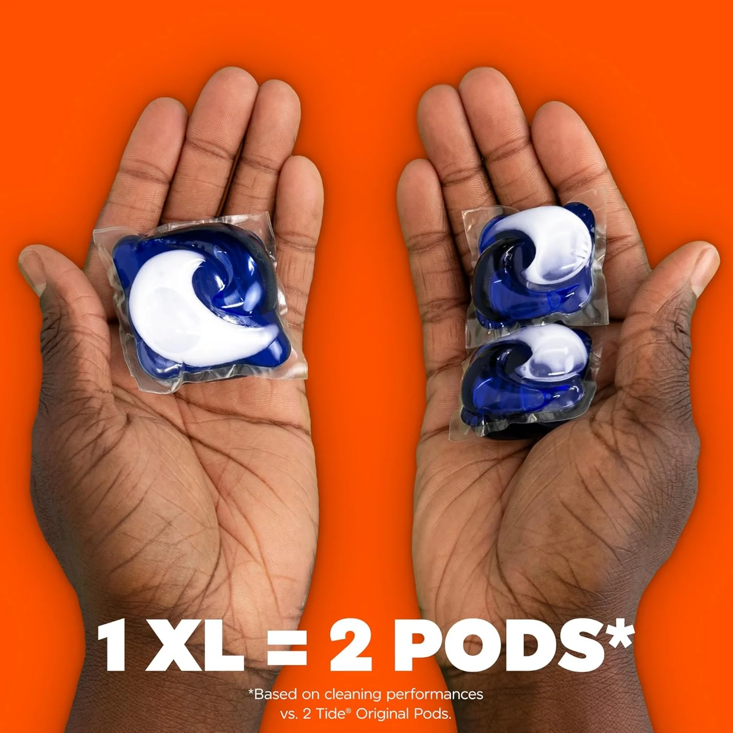 Tide Power PODS Laundry Detergent Pacs with Downy Soft Boosters, April Fresh Scent, 45 Count - Image 6
