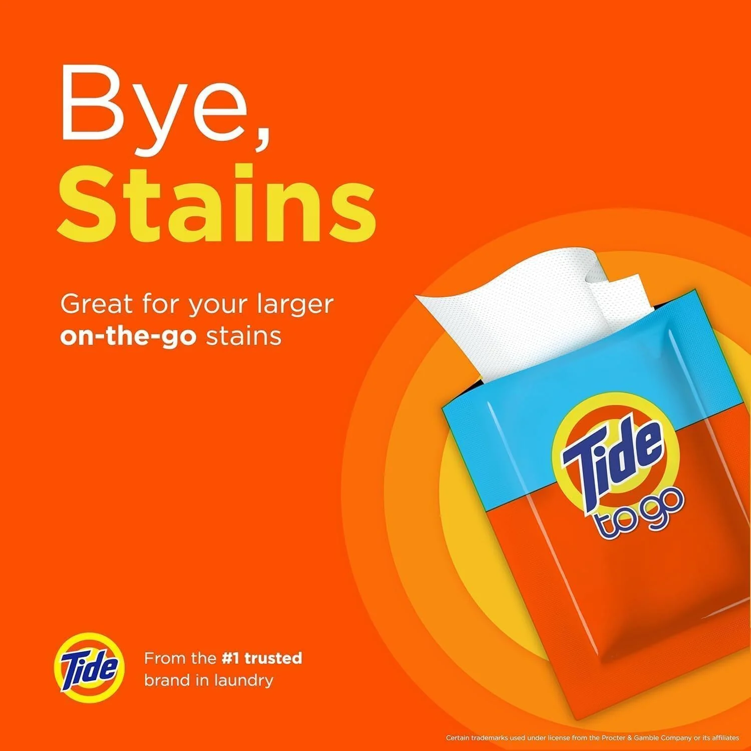 Tide To Go Wipes I Instant Stain Remover for Clothes I Travel & Pocket Size Laundry Solution I 10ct - Image 4
