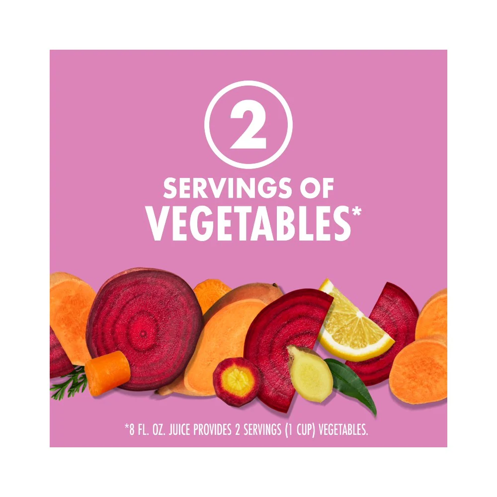 V8 Vegetable Juice Beet Ginger Lemon 46oz (1.36L) - Image 3