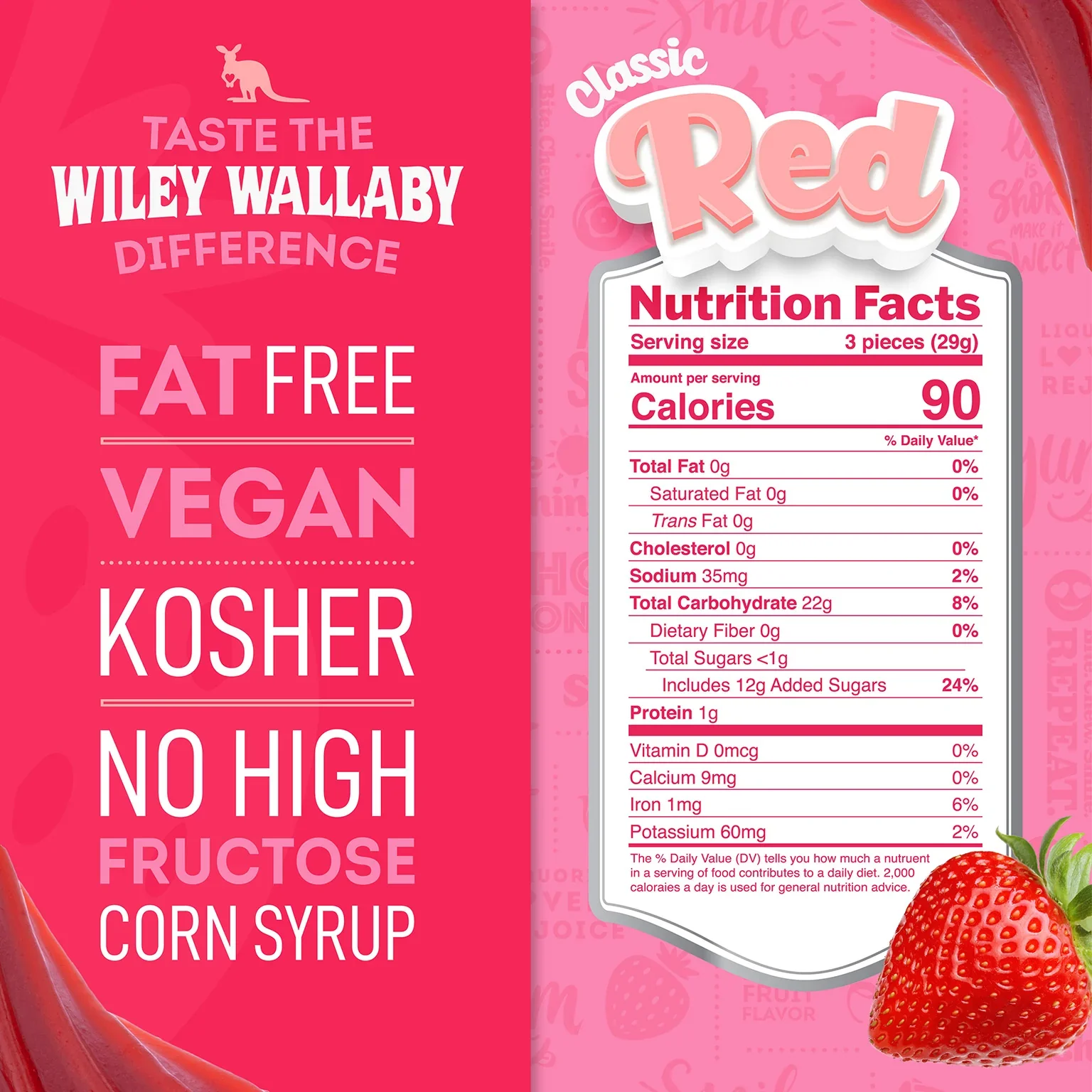 Wiley Wallaby Classic Red Licorice 7.05oz (200g) - Image 6
