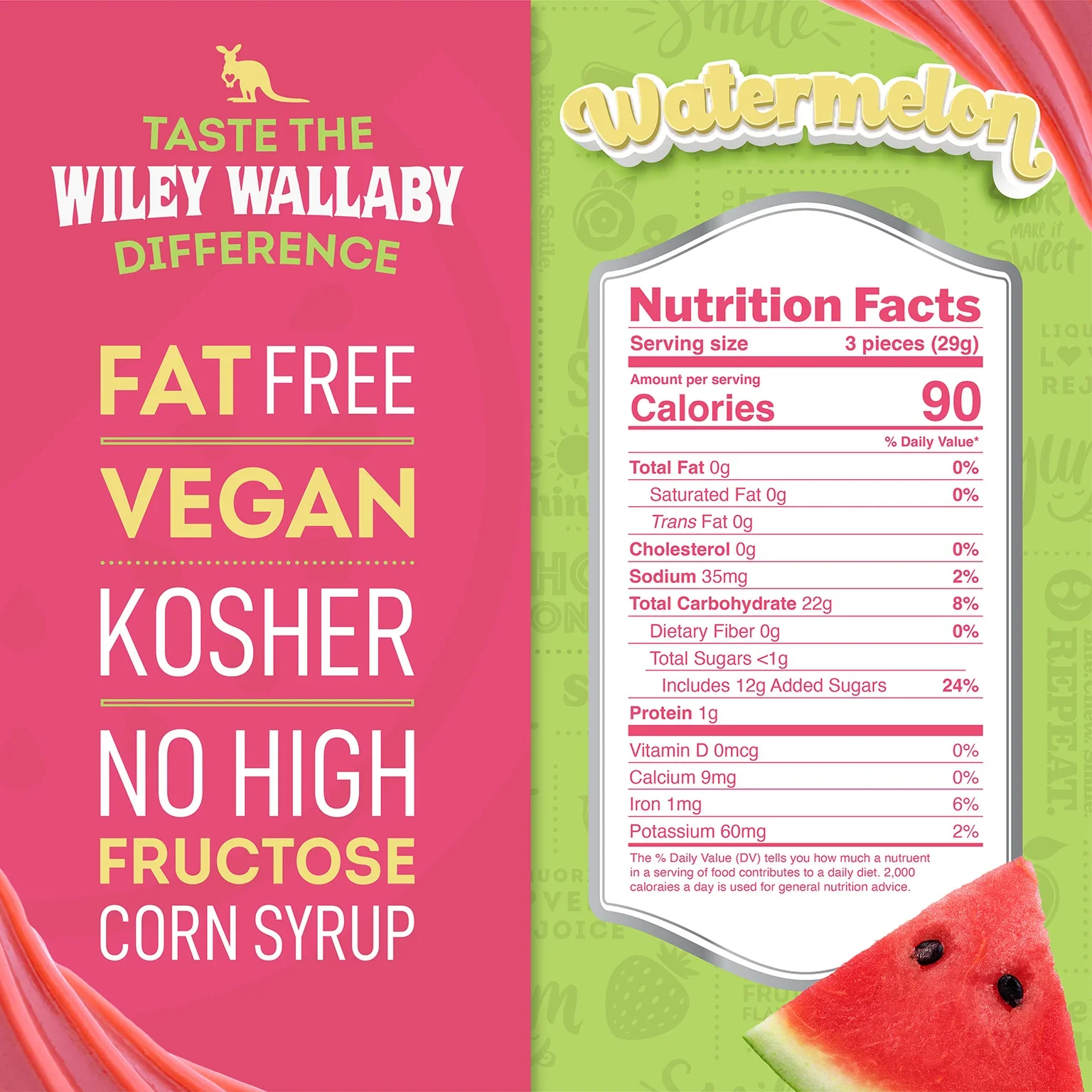 Wiley Wallaby Watermelon Licorice 7.05oz (200g) - Image 6
